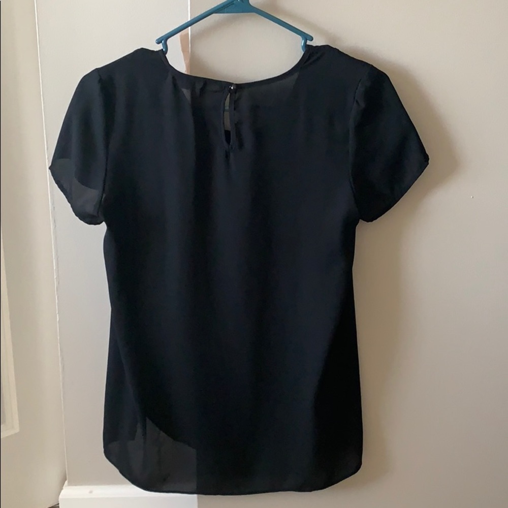 black sheer top - Picture 3 of 3